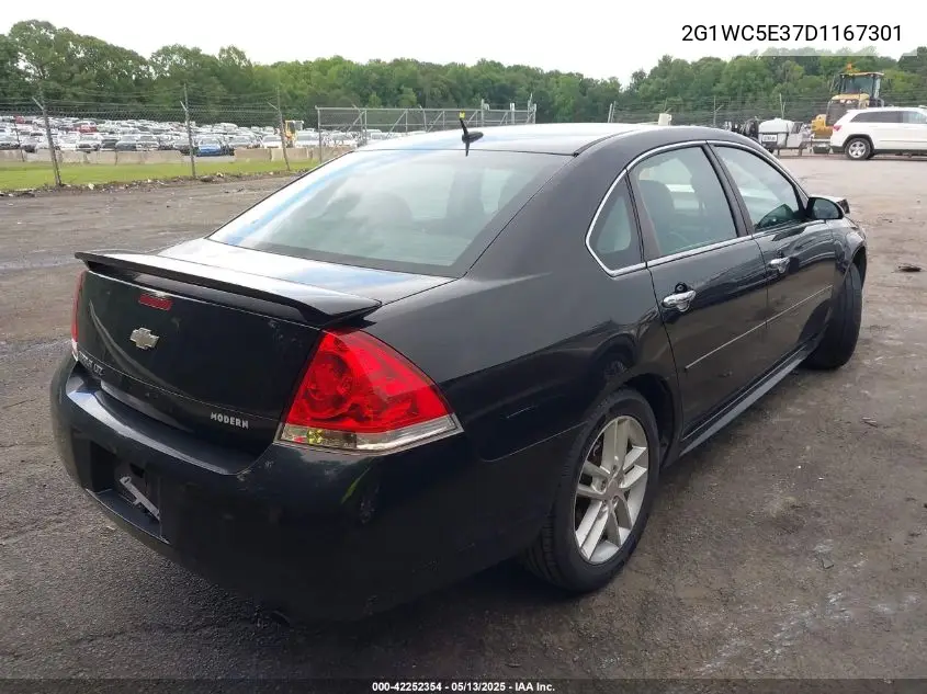 2013 Chevrolet Impala Ltz VIN: 2G1WC5E37D1167301 Lot: 42252354