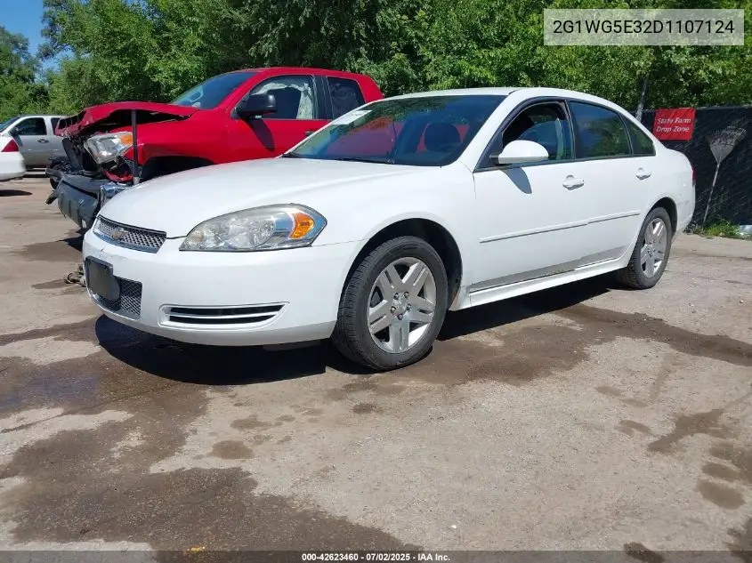 2013 Chevrolet Impala Lt VIN: 2G1WG5E32D1107124 Lot: 42623460