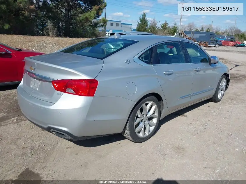 2014 Chevrolet Impala 2Lz VIN: 1G1155S33EU159517 Lot: 41991045