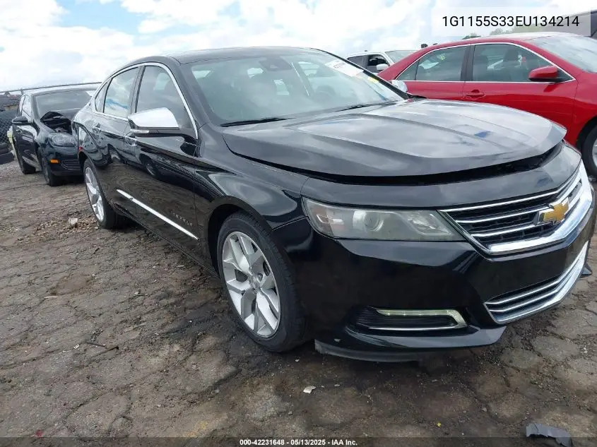 2014 Chevrolet Impala 2Lz VIN: 1G1155S33EU134214 Lot: 42231648