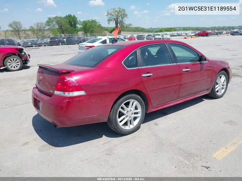 2014 Chevrolet Impala Limited Ltz VIN: 2G1WC5E31E1189554 Lot: 42247844
