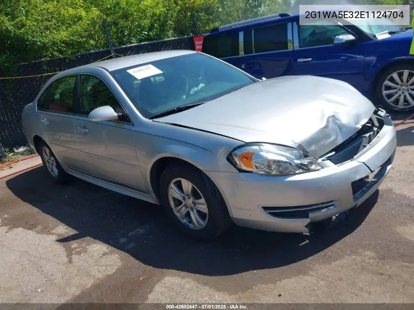 2014 Chevrolet Impala Limited Ls VIN: 2G1WA5E32E1124704 Lot: 42602447