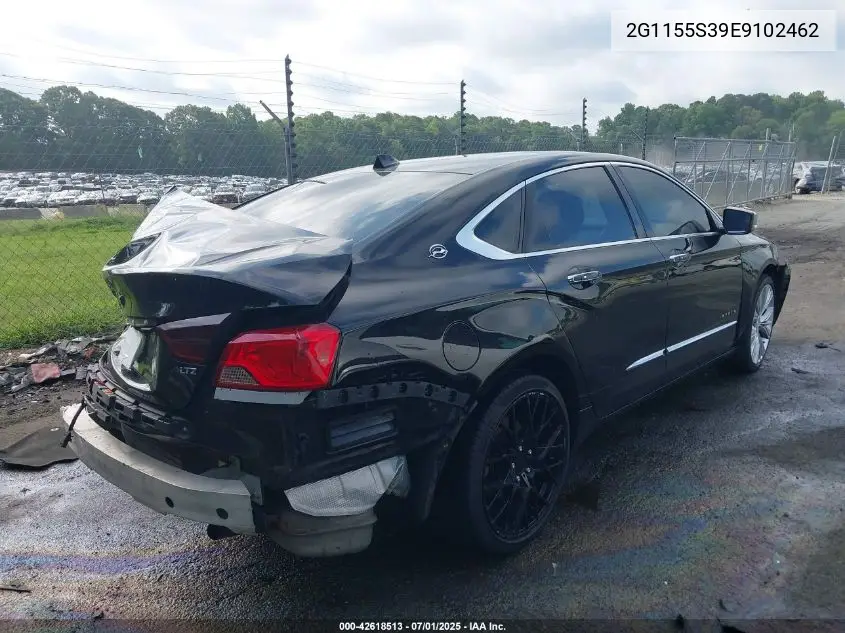 2014 Chevrolet Impala 2Lz VIN: 2G1155S39E9102462 Lot: 42618513