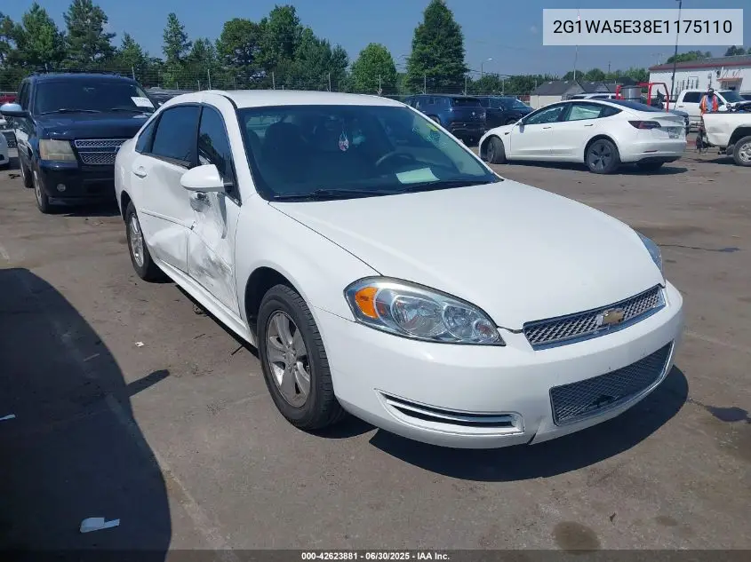 2014 Chevrolet Impala Limited Ls VIN: 2G1WA5E38E1175110 Lot: 42623881