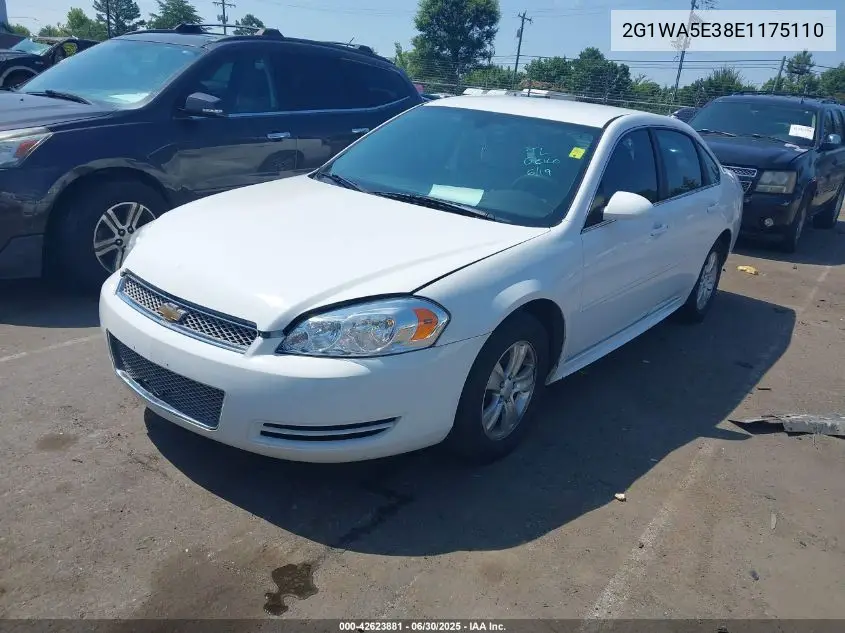 2014 Chevrolet Impala Limited Ls VIN: 2G1WA5E38E1175110 Lot: 42623881