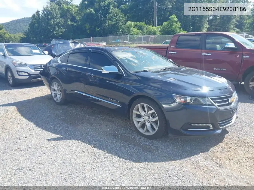 2014 Chevrolet Impala 2Lz VIN: 2G1155S34E9208186 Lot: 42778816