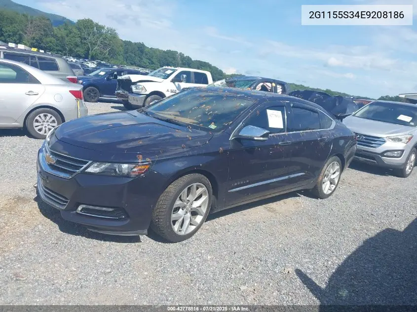 2014 Chevrolet Impala 2Lz VIN: 2G1155S34E9208186 Lot: 42778816
