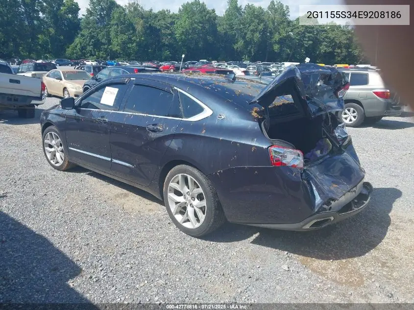 2014 Chevrolet Impala 2Lz VIN: 2G1155S34E9208186 Lot: 42778816