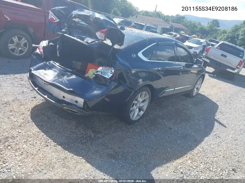 2014 Chevrolet Impala 2Lz VIN: 2G1155S34E9208186 Lot: 42778816