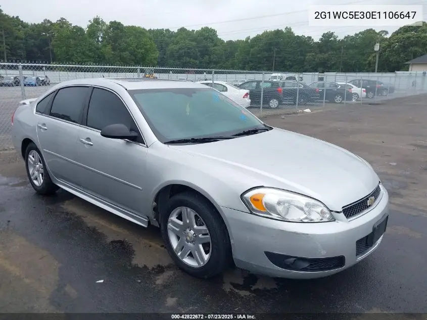 2014 Chevrolet Impala Limited Ltz VIN: 2G1WC5E30E1106647 Lot: 42822672