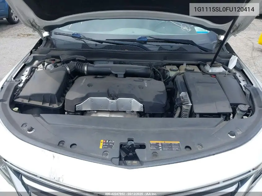 2015 Chevrolet Impala 1Lt VIN: 1G1115SL0FU120414 Lot: 42247952
