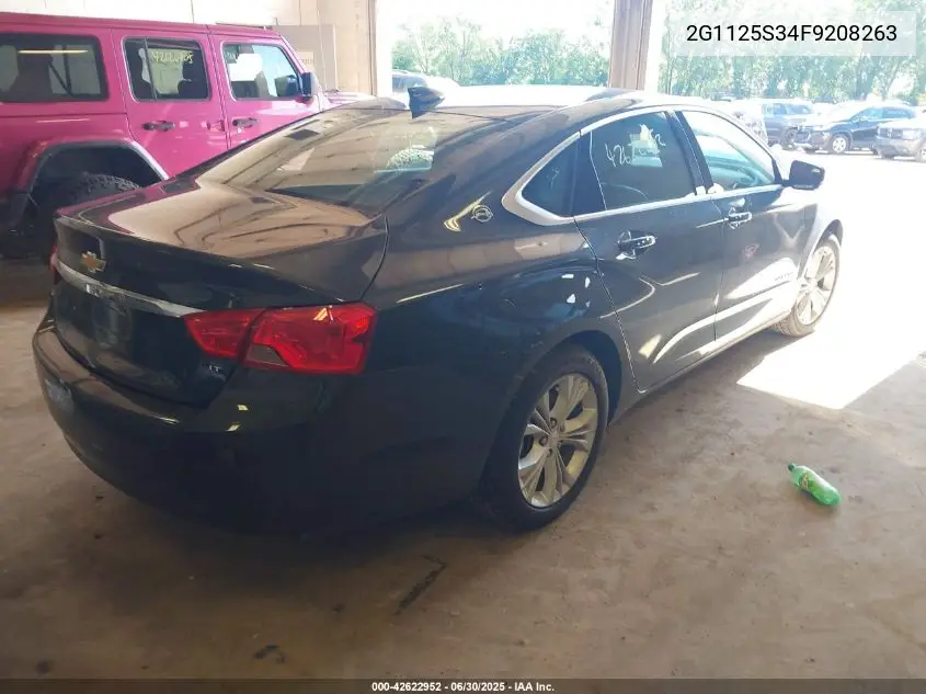2015 Chevrolet Impala 2Lt VIN: 2G1125S34F9208263 Lot: 42622952