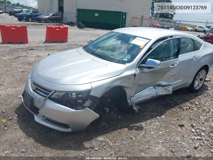 2016 Chevrolet Impala 2Lz VIN: 2G1145S30G9123769 Lot: 42622554