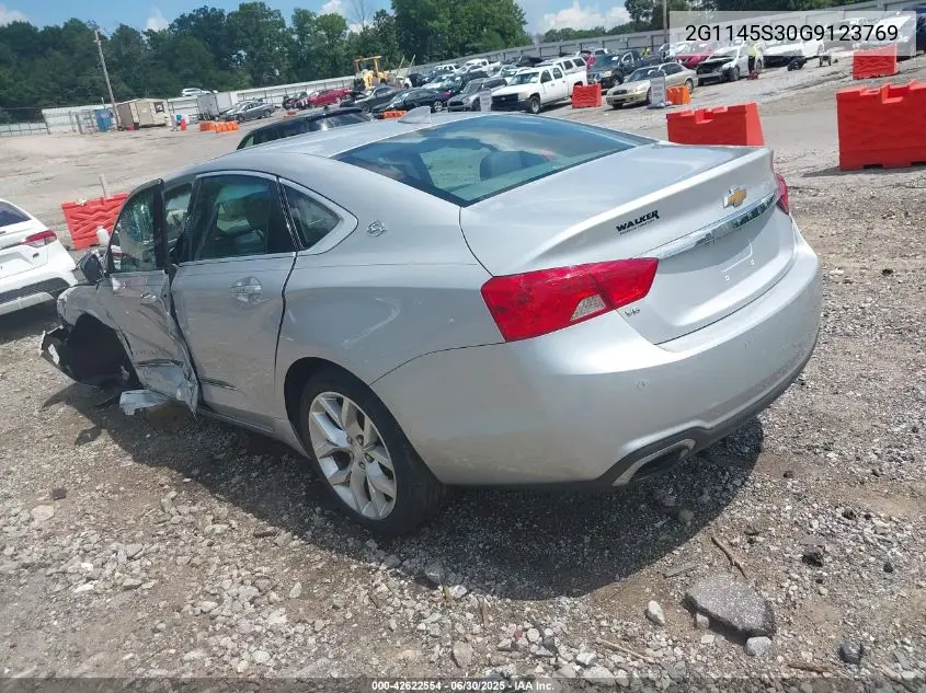 2016 Chevrolet Impala 2Lz VIN: 2G1145S30G9123769 Lot: 42622554