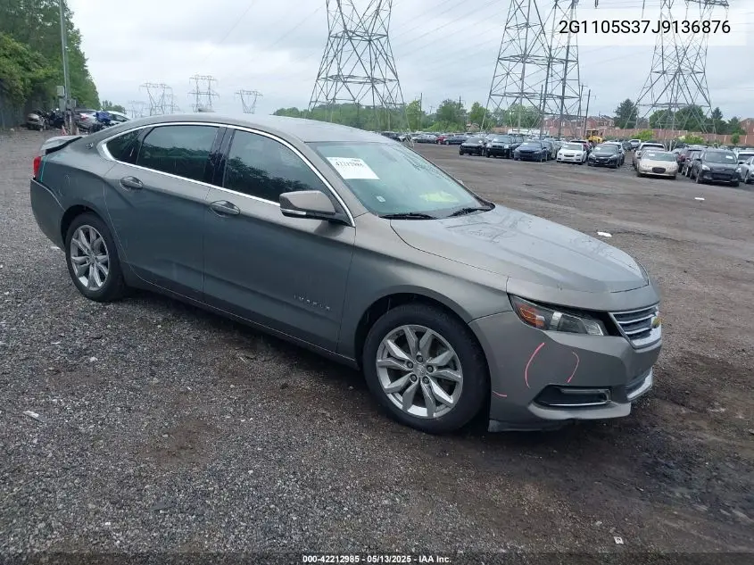 2018 Chevrolet Impala 1Lt VIN: 2G1105S37J9136876 Lot: 42212985