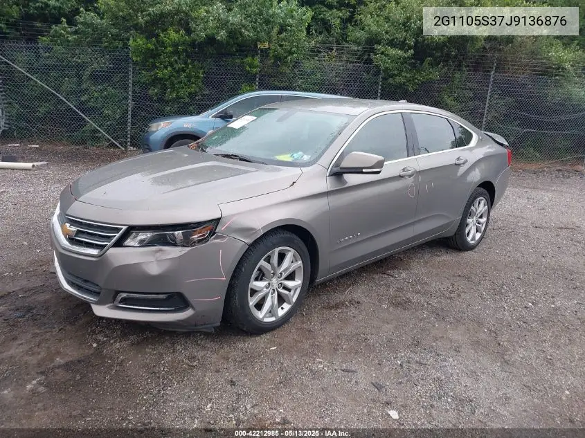 2018 Chevrolet Impala 1Lt VIN: 2G1105S37J9136876 Lot: 42212985