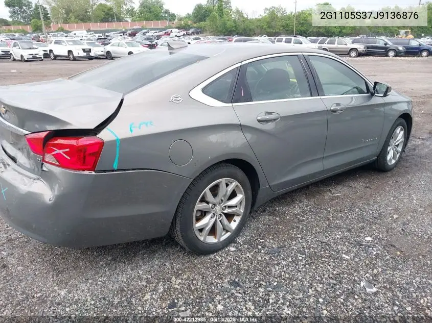 2018 Chevrolet Impala 1Lt VIN: 2G1105S37J9136876 Lot: 42212985