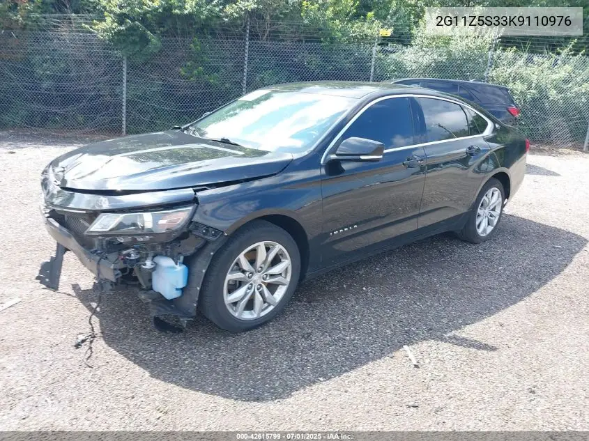 2019 Chevrolet Impala Lt VIN: 2G11Z5S33K9110976 Lot: 42615799