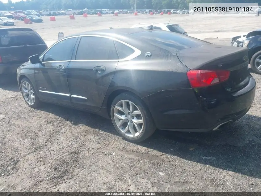 2G1105S38L9101184 2020 Chevrolet Impala Fwd Premier