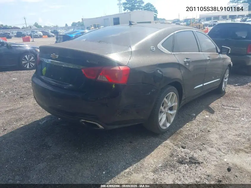 2G1105S38L9101184 2020 Chevrolet Impala Fwd Premier