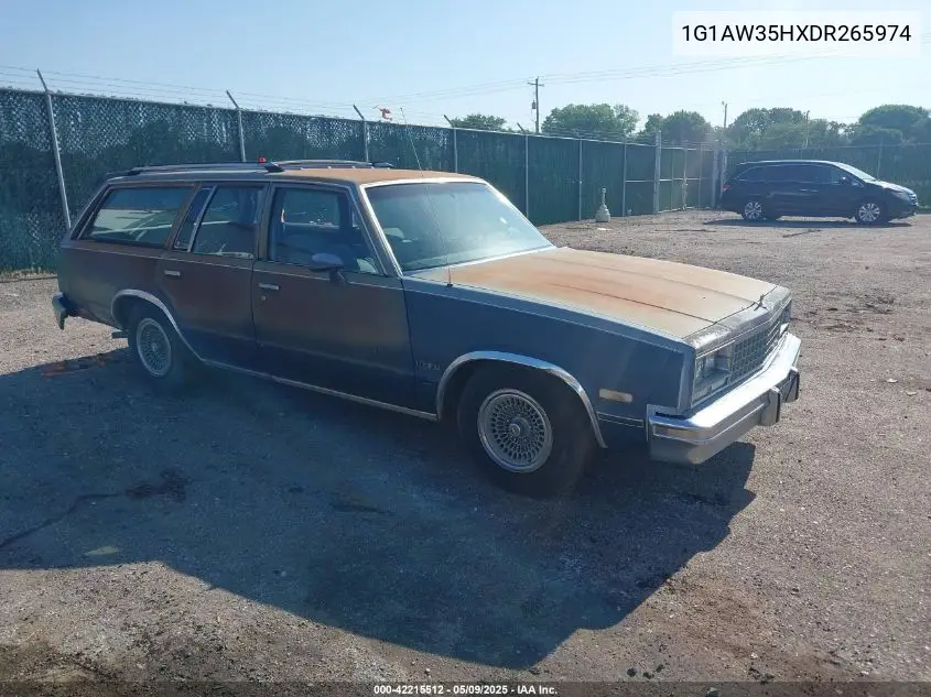 1983 Chevrolet Malibu VIN: 1G1AW35HXDR265974 Lot: 42215512