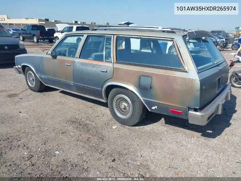 1983 Chevrolet Malibu VIN: 1G1AW35HXDR265974 Lot: 42215512