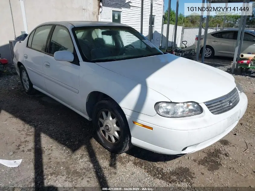 1997 Chevrolet Malibu VIN: 1G1ND52M2VY141449 Lot: 42135935
