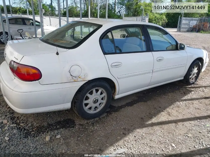 1997 Chevrolet Malibu VIN: 1G1ND52M2VY141449 Lot: 42135935