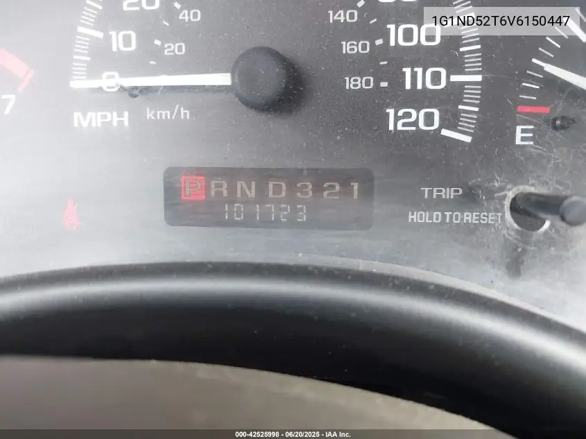 1997 Chevrolet Malibu VIN: 1G1ND52T6V6150447 Lot: 42525998