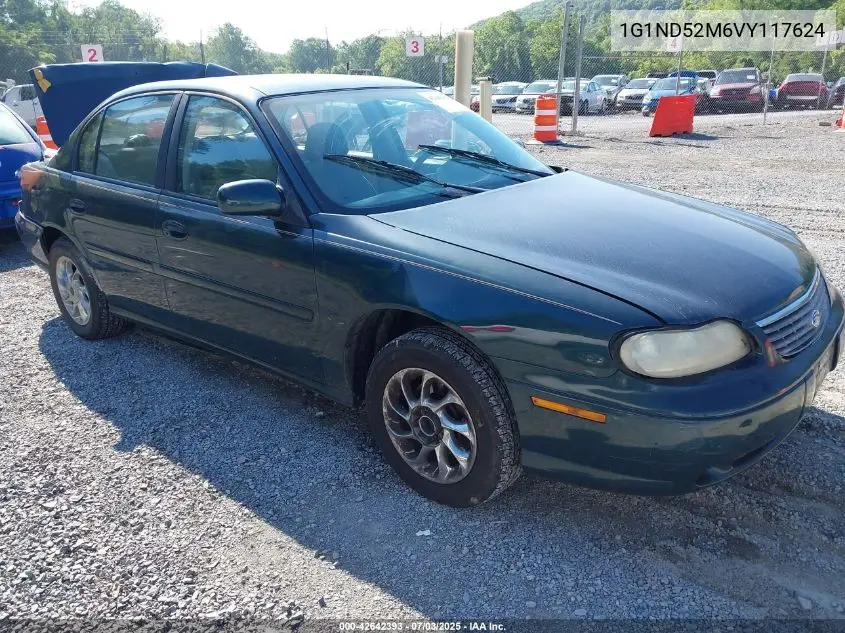 1997 Chevrolet Malibu VIN: 1G1ND52M6VY117624 Lot: 42642393
