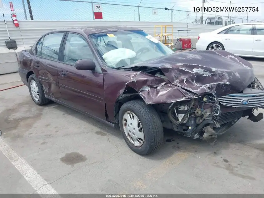 1998 Chevrolet Malibu VIN: 1G1ND52MXW6257754 Lot: 42057915