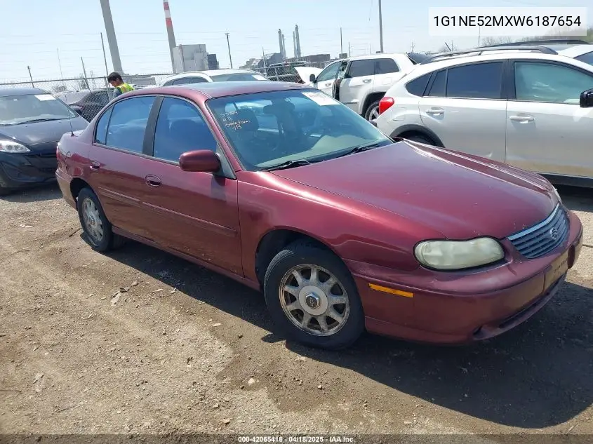 1998 Chevrolet Malibu Ls VIN: 1G1NE52MXW6187654 Lot: 42065416