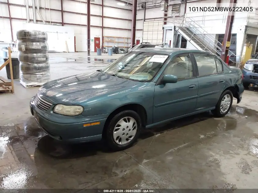 1998 Chevrolet Malibu VIN: 1G1ND52M8W6222405 Lot: 42111639