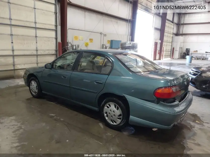 1998 Chevrolet Malibu VIN: 1G1ND52M8W6222405 Lot: 42111639