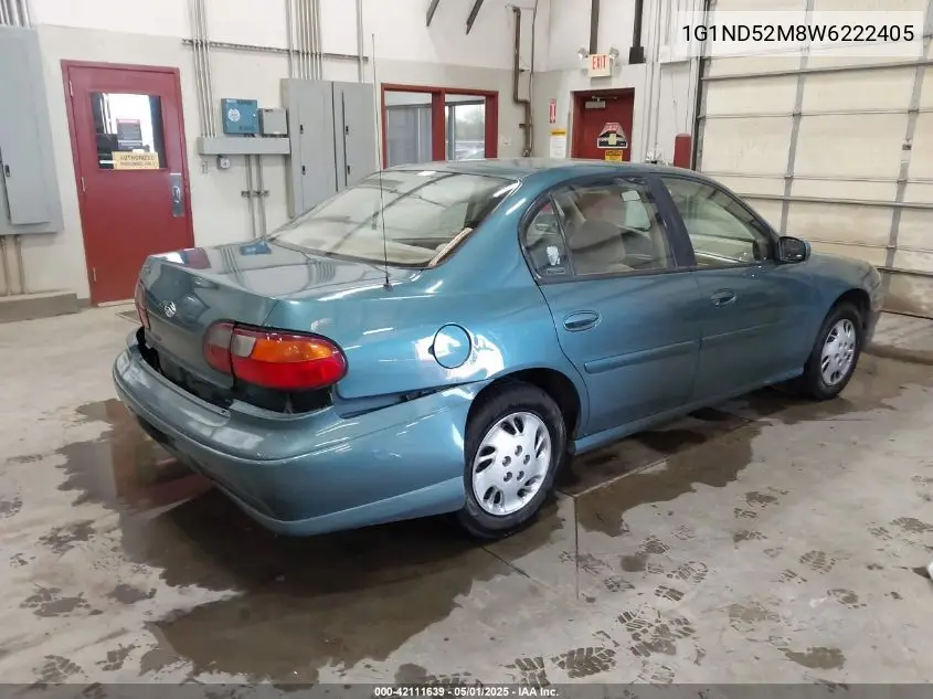 1998 Chevrolet Malibu VIN: 1G1ND52M8W6222405 Lot: 42111639