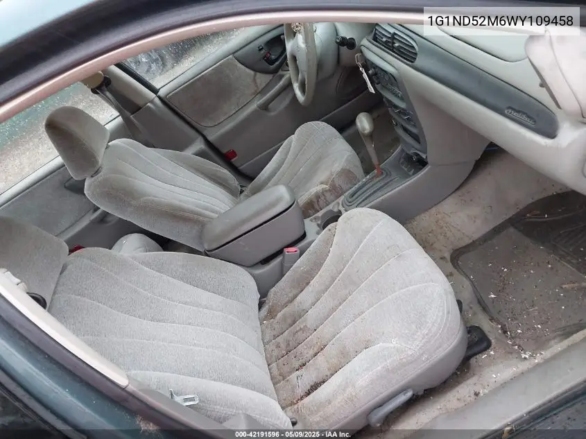 1998 Chevrolet Malibu VIN: 1G1ND52M6WY109458 Lot: 42191596