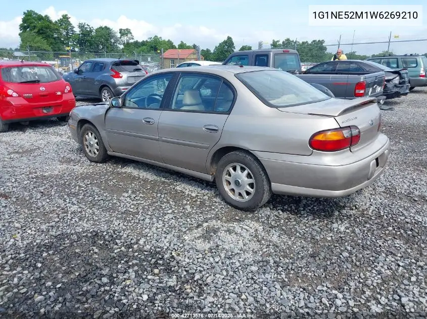 1998 Chevrolet Malibu Ls VIN: 1G1NE52M1W6269210 Lot: 42713576