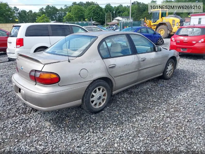 1998 Chevrolet Malibu Ls VIN: 1G1NE52M1W6269210 Lot: 42713576
