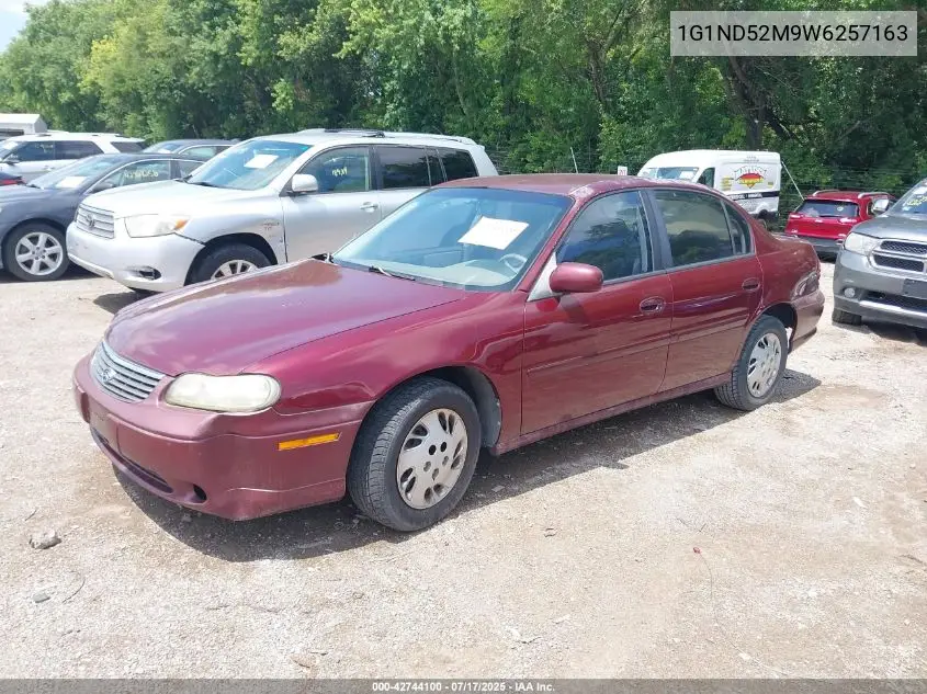 1998 Chevrolet Malibu VIN: 1G1ND52M9W6257163 Lot: 42744100
