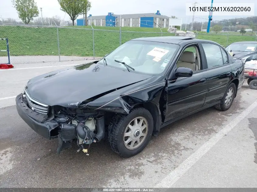 1999 Chevrolet Malibu Ls VIN: 1G1NE52M1X6202060 Lot: 42011861
