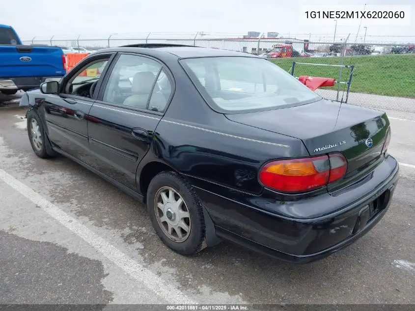 1999 Chevrolet Malibu Ls VIN: 1G1NE52M1X6202060 Lot: 42011861