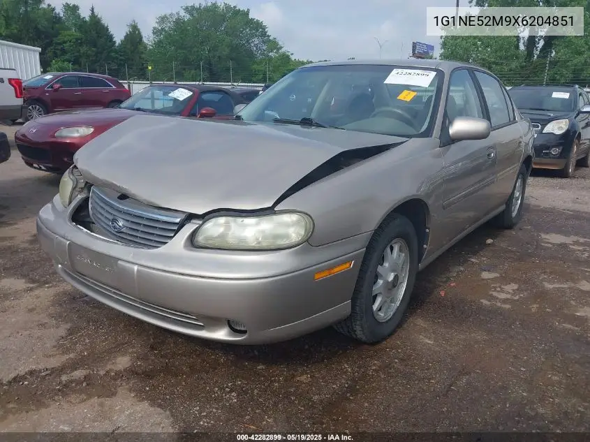 1999 Chevrolet Malibu Ls VIN: 1G1NE52M9X6204851 Lot: 42282899