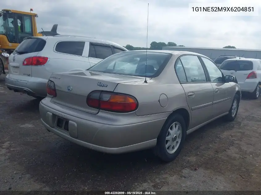 1999 Chevrolet Malibu Ls VIN: 1G1NE52M9X6204851 Lot: 42282899