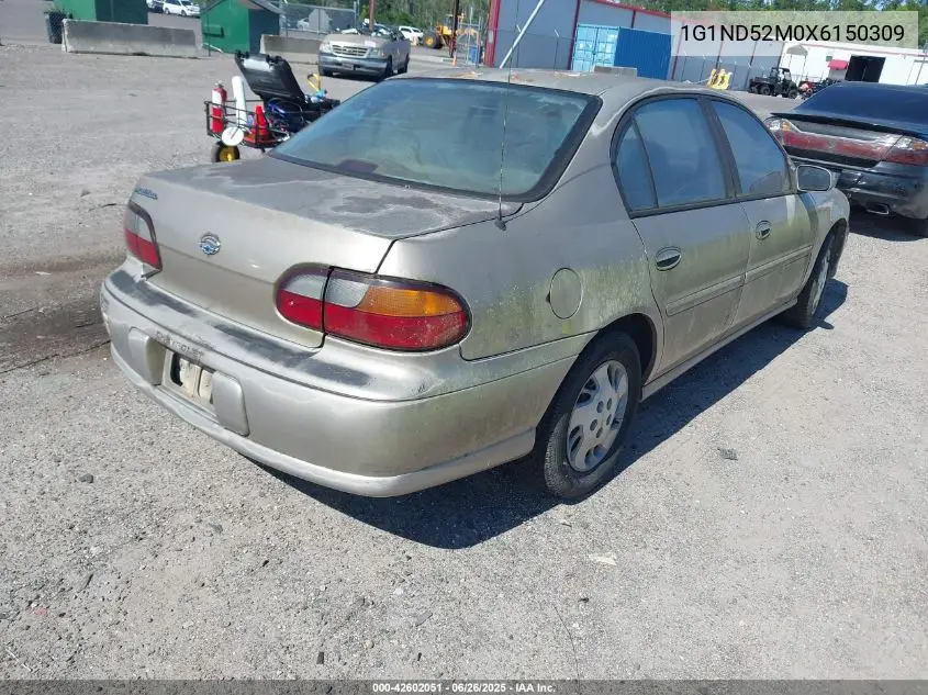 1999 Chevrolet Malibu VIN: 1G1ND52M0X6150309 Lot: 42602051