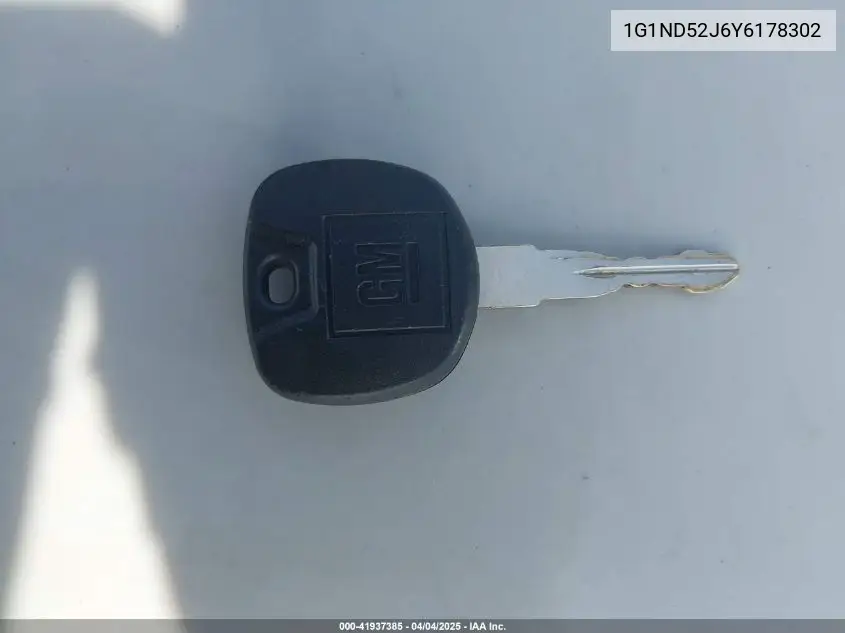 2000 Chevrolet Malibu VIN: 1G1ND52J6Y6178302 Lot: 41937385