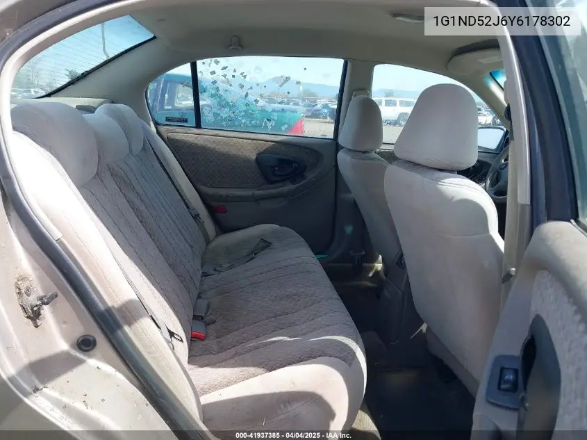 2000 Chevrolet Malibu VIN: 1G1ND52J6Y6178302 Lot: 41937385