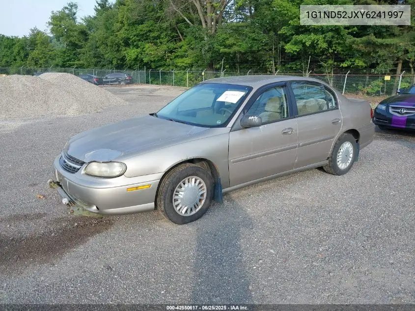 2000 Chevrolet Malibu VIN: 1G1ND52JXY6241997 Lot: 42550617