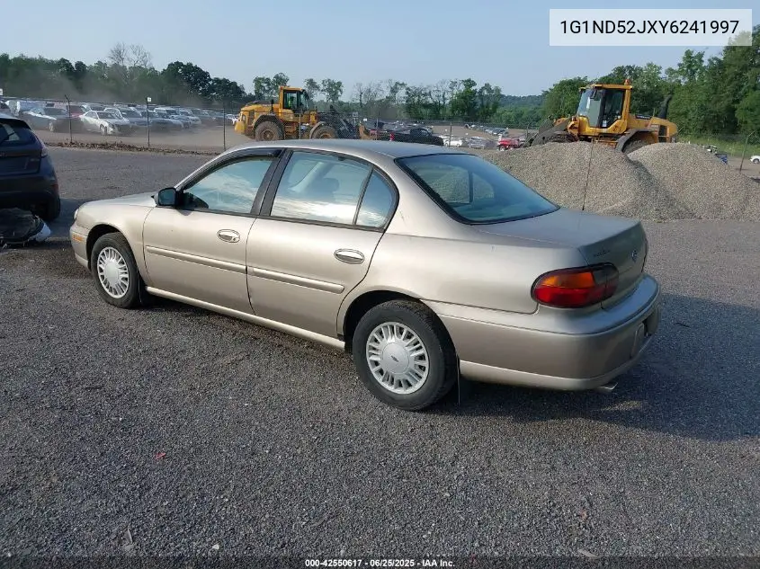 2000 Chevrolet Malibu VIN: 1G1ND52JXY6241997 Lot: 42550617