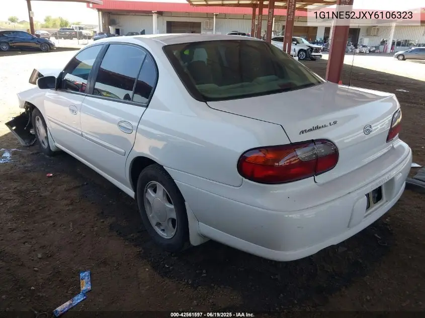 2000 Chevrolet Malibu Ls VIN: 1G1NE52JXY6106323 Lot: 42561597