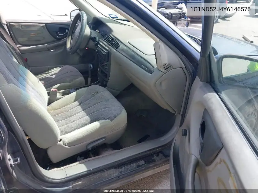 2000 Chevrolet Malibu VIN: 1G1ND52J4Y6146576 Lot: 42664520